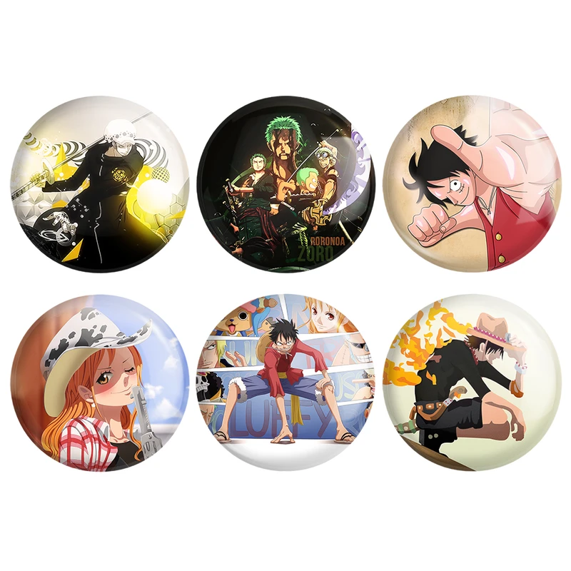 پیکسل خندالو مدل انیمه وان پیس One Piece کد 941B مجموعه 6 عددی