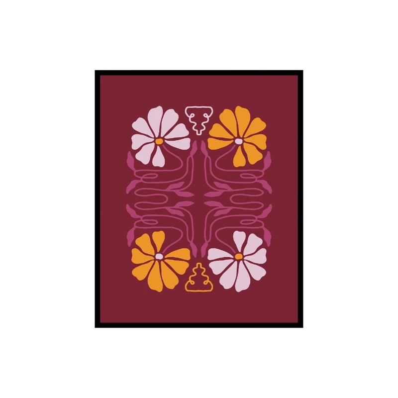 پوستر مدل گل 2