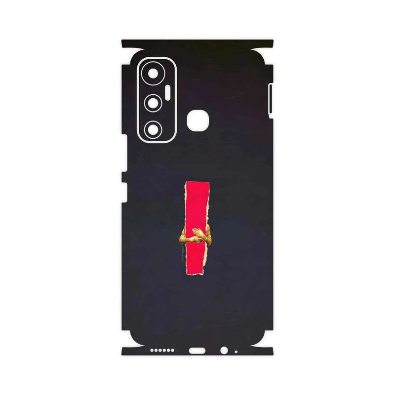 برچسب پوششی ماهوت مدل Collage of Embrace-FullSkin مناسب برای گوشی موبایل اینفینیکس Hot 11