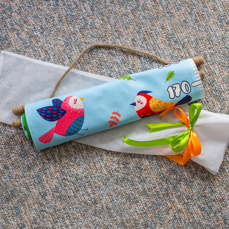 متر اندازه گیری کودک مدل نی نی شادی طرح Birds کد NS106