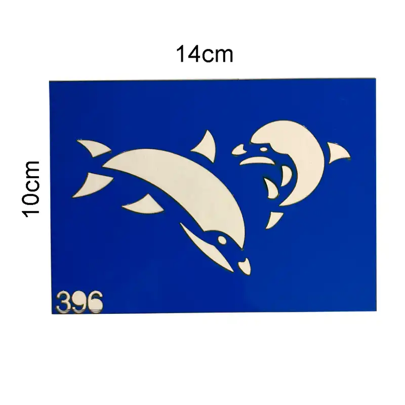 شابلون طرح دلفین کد Ts396R