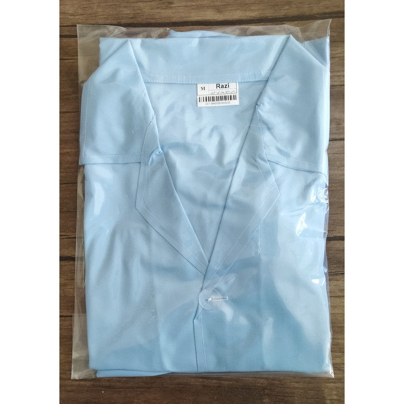 روپوش و شلوار بیمار مردانه کد razi-39601 روپوش و شلوار بیمار مردانه کد razi-39601