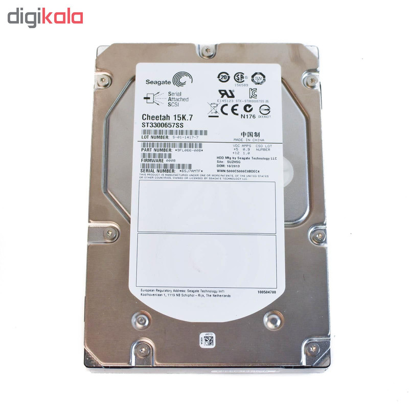 هارددیسک اینترنال سیگیت مدل  SAS ST3300657SS  ظرفیت 300 گیگابایت
