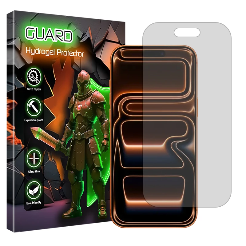 محافظ صفحه نمایش مات گارد مدل Tough مناسب برای گوشی موبایل اپل iPhone 17 Pro