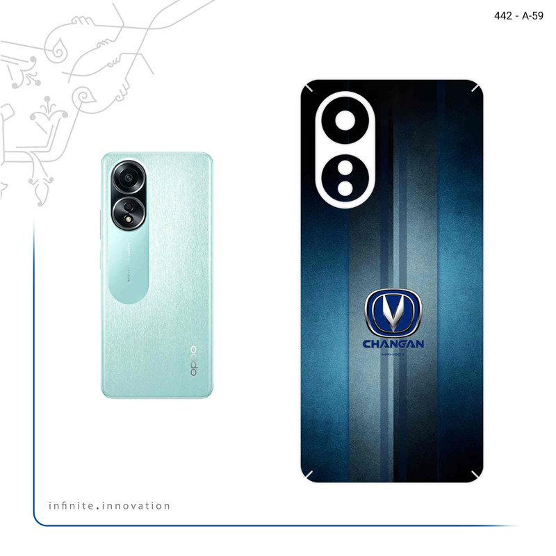 برچسب پوششی ماهوت مدل CHANGAN مناسب برای گوشی موبایل اپو A58 4G