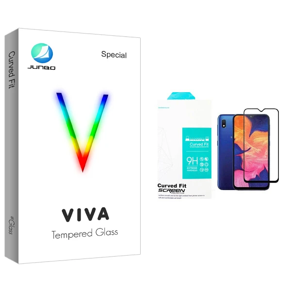 محافظ صفحه نمایش سرامیکی جانبو مدل Viva Glass مناسب برای گوشی موبایل سامسونگ Galaxy A10s
