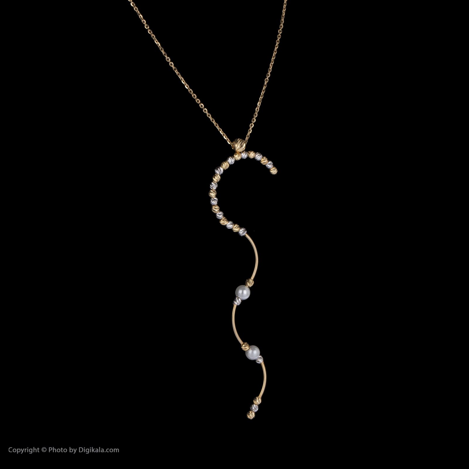 گردنبند طلا 18 عیار زنانه سیودو مدل 145678 -  - 3
