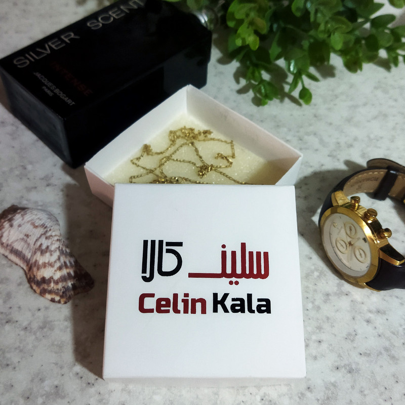 زنجیر نقره زنانه سلین کالا مدل فیگارو T55
