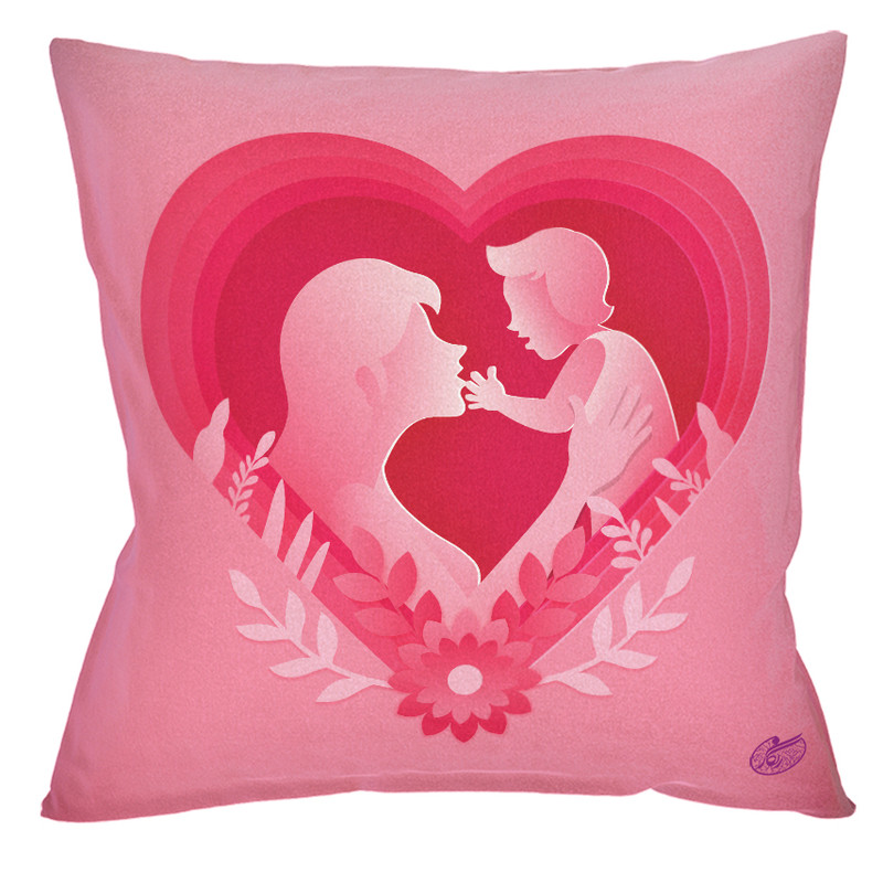 کاور کوسن رنگارشاپ طرح روز مادر کد PW99792