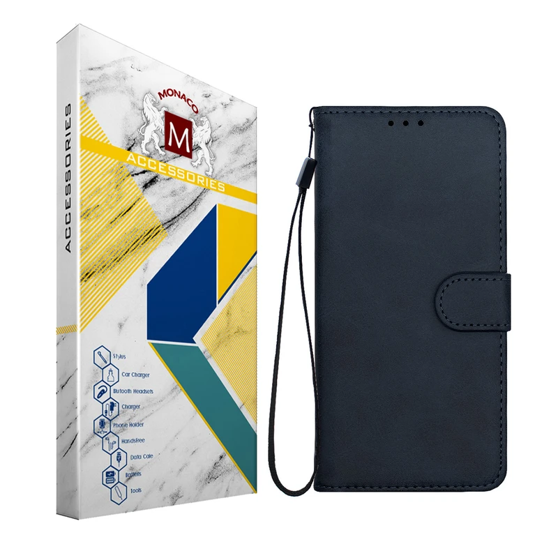 کیف کلاسوری موناکو مدل LUX Plus مناسب برای گوشی موبایل سامسونگ Galaxy A12
