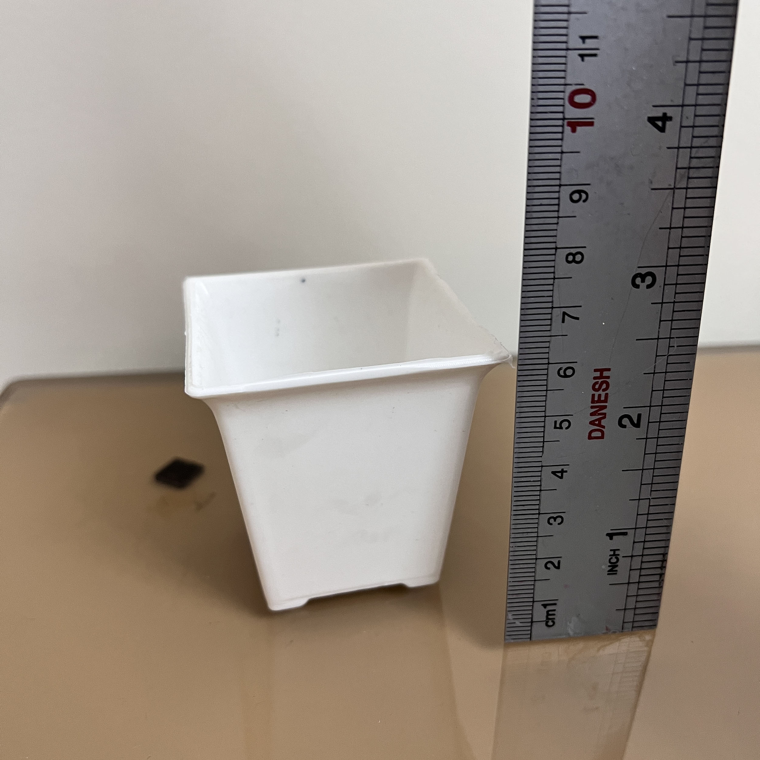 گلدان مدل مکعبی مینیاتوری مجموعه 36 عددی