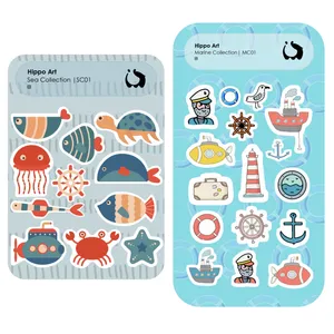 برچسب هیپو آرت مدل دریا و دریانوردی بسته دو عددی