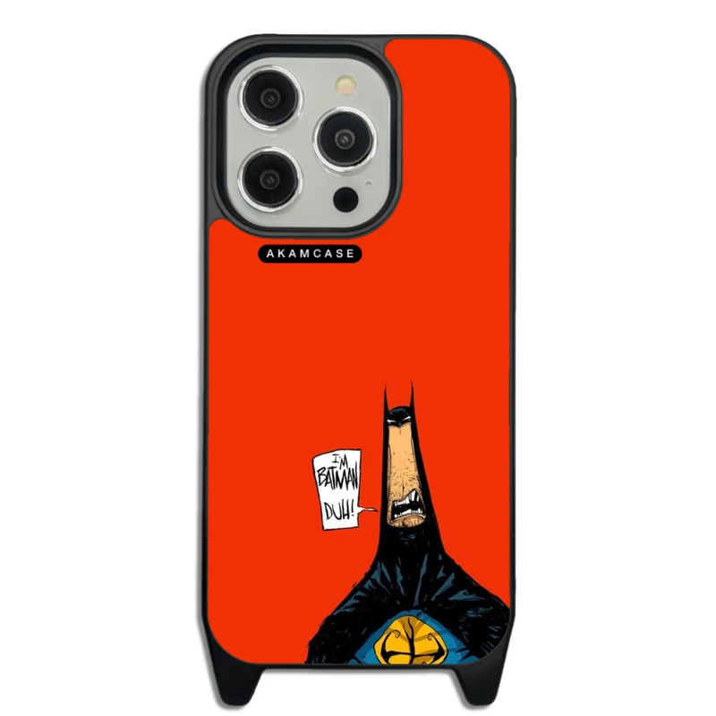 کاور آکام مدل AMC-WLA14PRO-BATMAN4 مناسب برای گوشی موبایل اپل iPhone 14 Pro