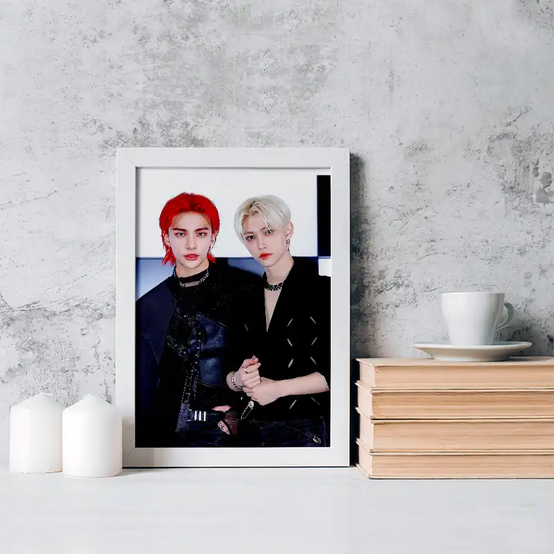 تابلو خندالو مدل فلیکس و هیونجین گروه استری کیدز Stary Kids کد 16910