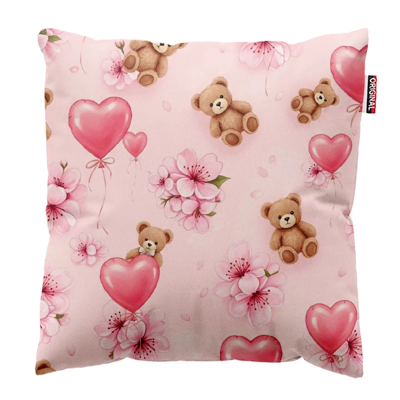   کوسن پاد آفرین طرح کارتونی بچگانه کد 2225  سایز 30*30 سانتی متر