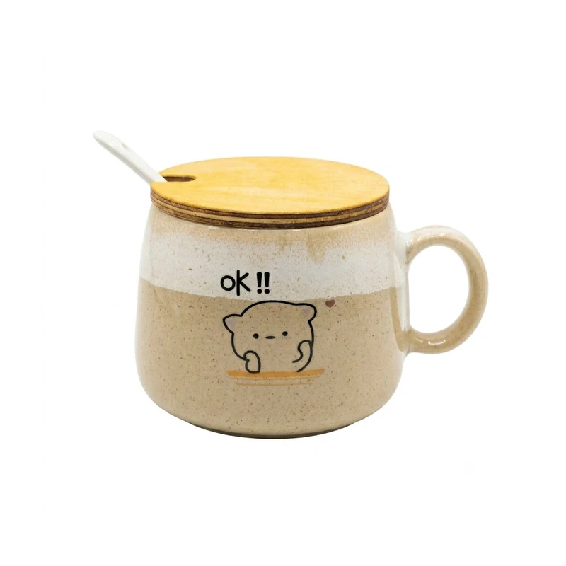 ماگ طرح عروسکی مدل OK کد Yo113