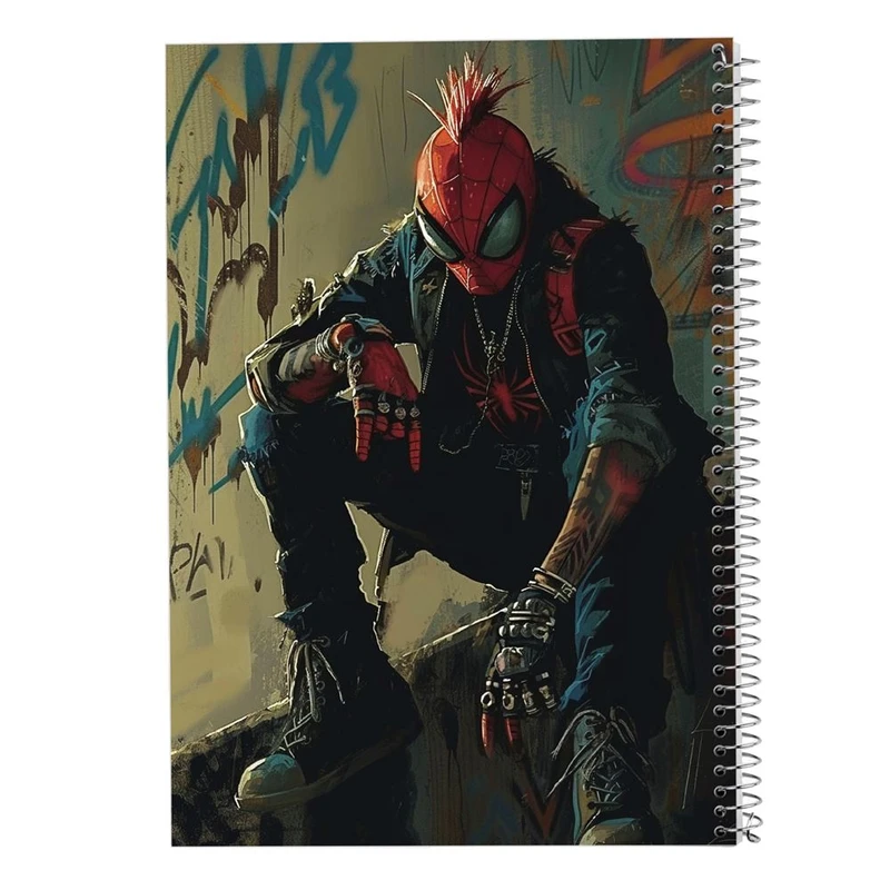 دفتر لیست خرید 50 برگ مدوپد مدل مردعنکبوتی (spiderman) کد DF15053