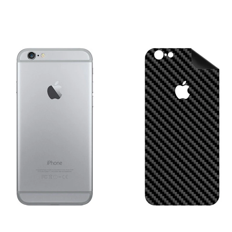 برچسب پوششی بستور مدل BT-Fiber طرح فیبر کربن مناسب برای گوشی موبایل اپل iPhone 6 / 6s