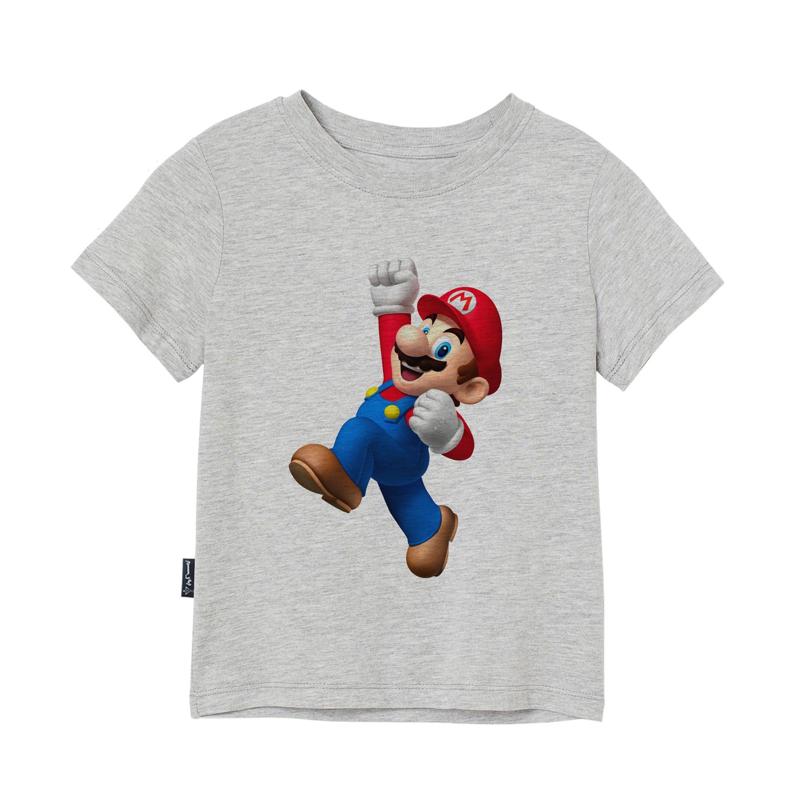 تی شرت آستین کوتاه بچگانه به رسم مدل سوپر ماریو کد 1133 -  - 1