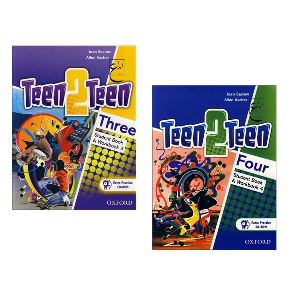 کتاب Teen 2 Teen Three_Four اثر جمعی از نویسندگان انتشارات ابداع 2 جلدی