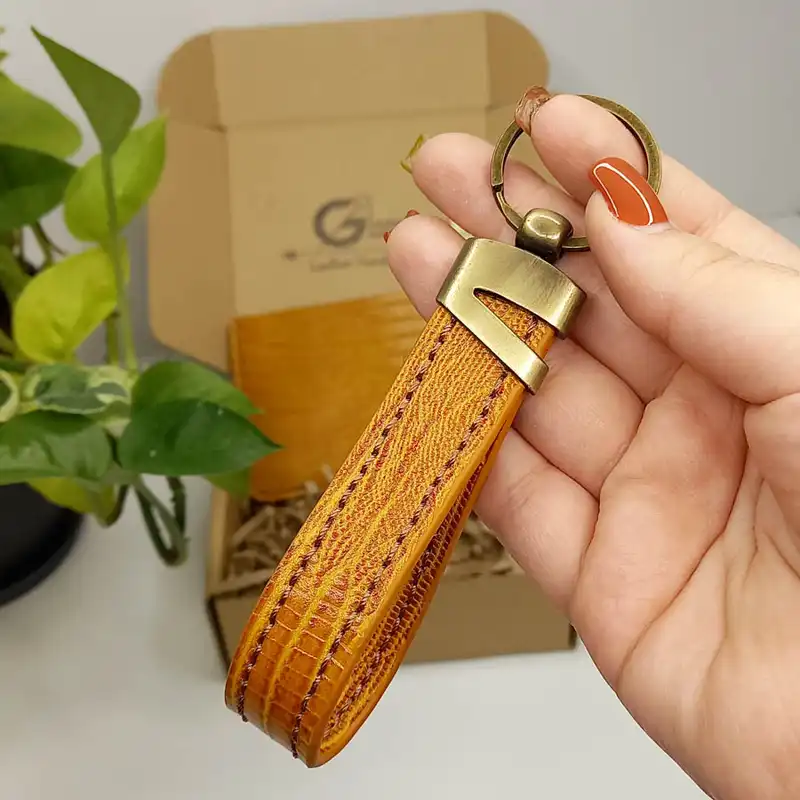 ست هدیه مردانه چرم گردو مدل s102