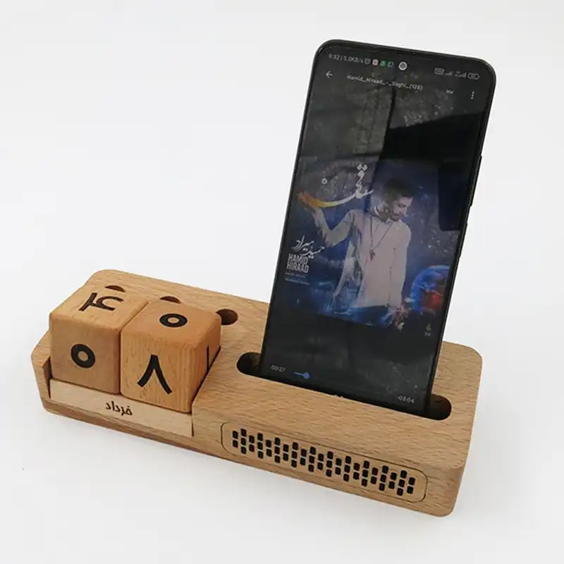 تقویم رومیزی مدل اسپیکر دار 001