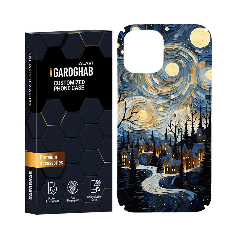 کاور گارد قاب مدل هنری مناسب برای گوشی موبایل اپل iPhone 12 Pro Max