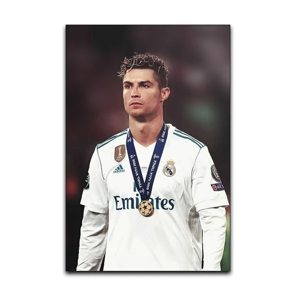 تابلو شاسی گوفی مدل فوتبالی طرح کریستین رونالدو کد CR7 SAD53