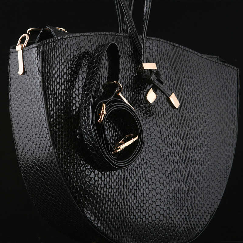 ست کیف و کفش زنانه چرم یلسان مدل گلوریا کد ZHAKLIN-MRV-910-msk