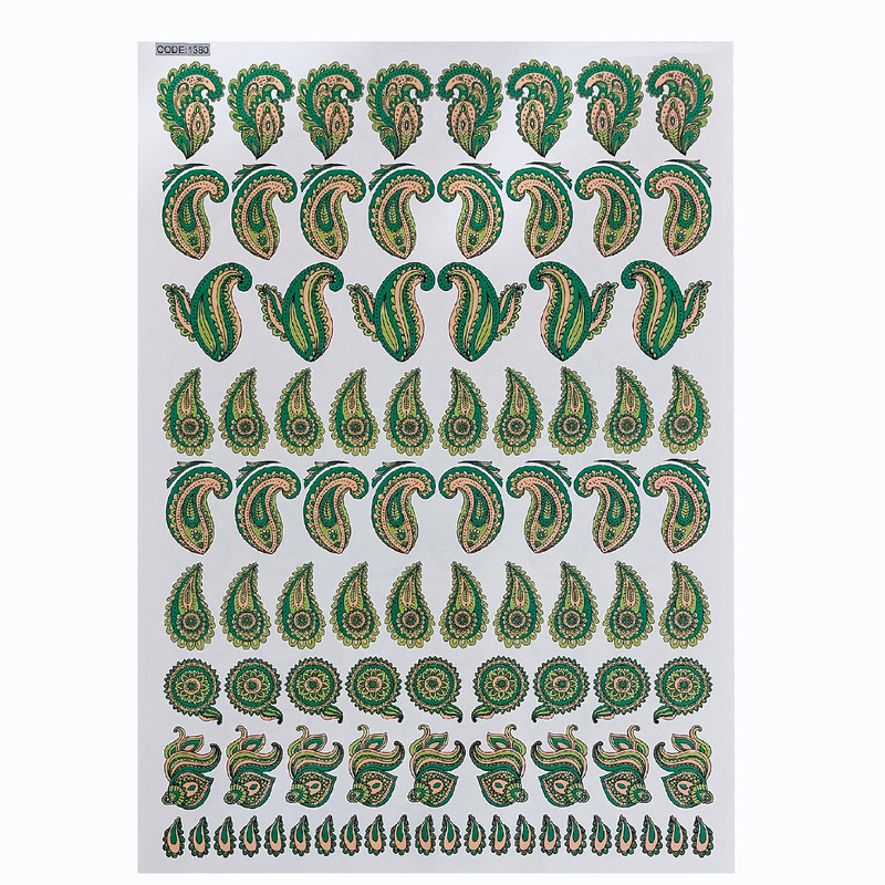 برچسب ترنسفر مدل بته جقه کد 100