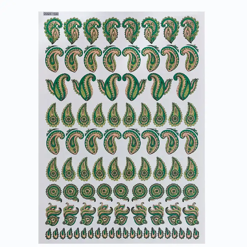 برچسب ترنسفر مدل بته جقه کد 100