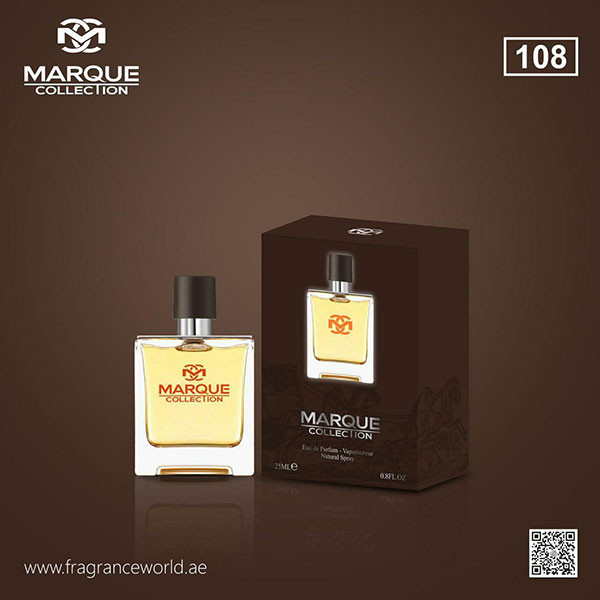 عطر جیبی مردانه مارکویی کالکشن مدل Terre DHermes کد 108 حجم 25 میلی لیتر