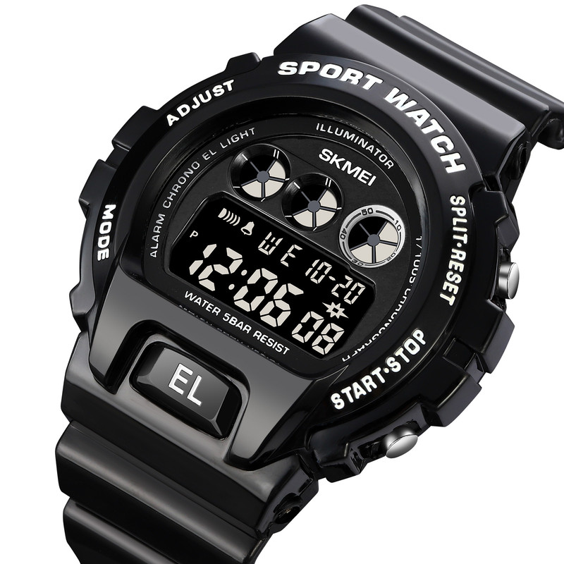 ساعت مچی دیجیتال اسکمی مدل 1813bk ساعت مچی دیجیتال اسکمی مدل 1813bk