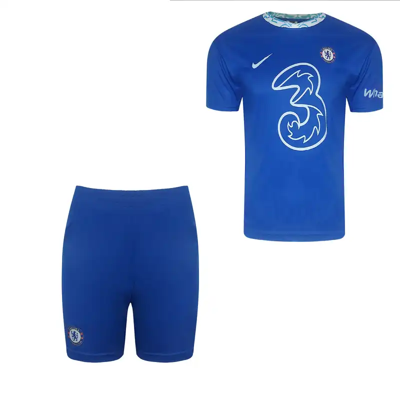 ست پیراهن و شورت ورزشی پسرانه طرح چلسی مدل استرلینگ کد 2023