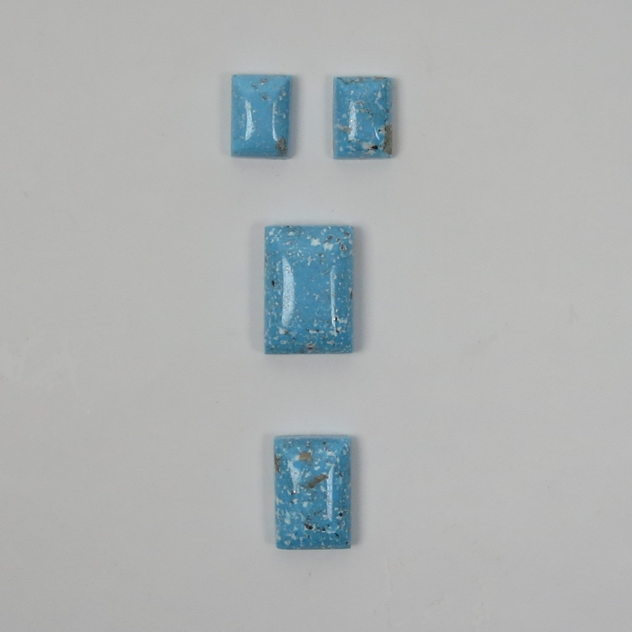 سنگ فیروزه مدل SN06 مجموعه 4 عددی