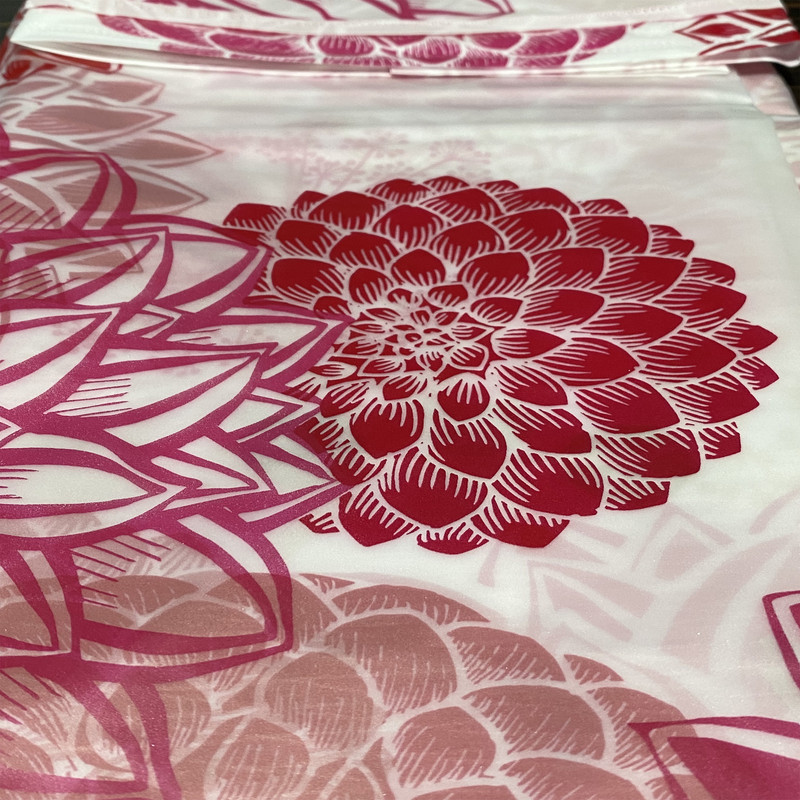 پرده حمام کد PH273 سایز 180x180 سانتی متر