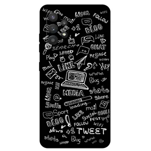 Megafone Social Media 1898 Cover For Samsung Galaxy A32 4G