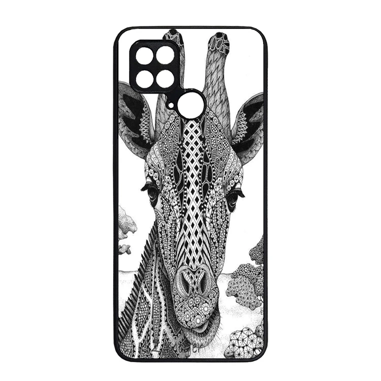 کاور گالری وبفر طرح زرافه مناسب برای گوشی موبایل شیائومی poco c40