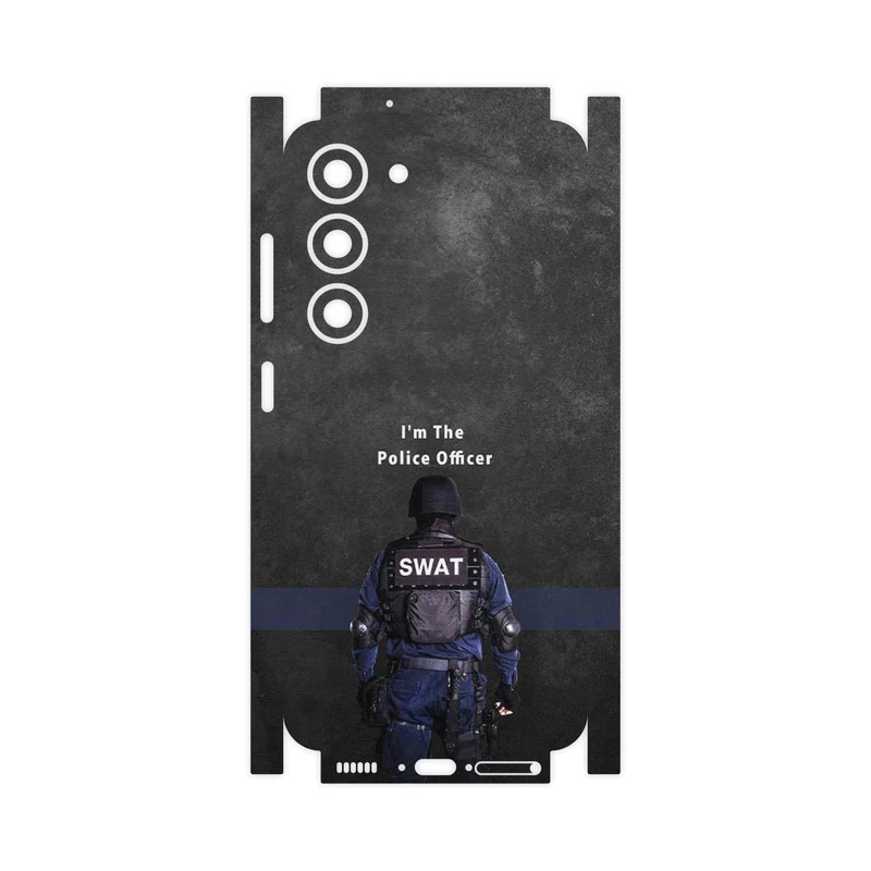 برچسب پوششی ماهوت مدل Police Officer-FullSkin مناسب برای گوشی موبایل سامسونگ Galaxy S23