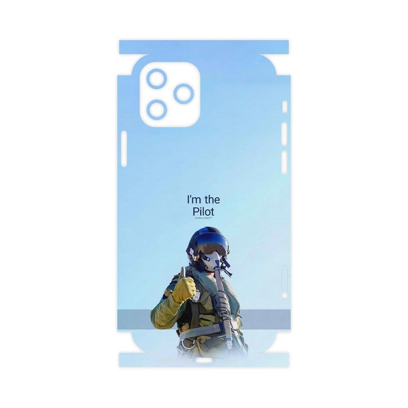 برچسب پوششی ماهوت مدل Pilot-FullSkin مناسب برای گوشی موبایل اپل iPhone 12 Pro