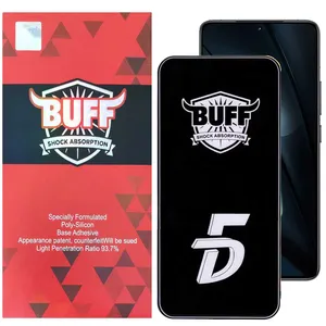  Buff 5D F33 Glass Screen Protector For Xiaomi Poco F6 Pro/ poco F6/ Redmi Turbo 3