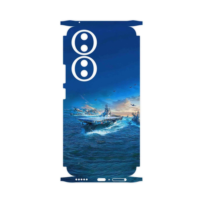 برچسب پوششی ماهوت مدل Warship-FullSkin مناسب برای گوشی موبایل آنر 90