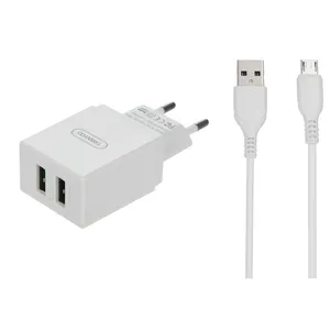 شارژر دیواری ترانیو مدل V1 - B به‌ همراه کابل microUSB