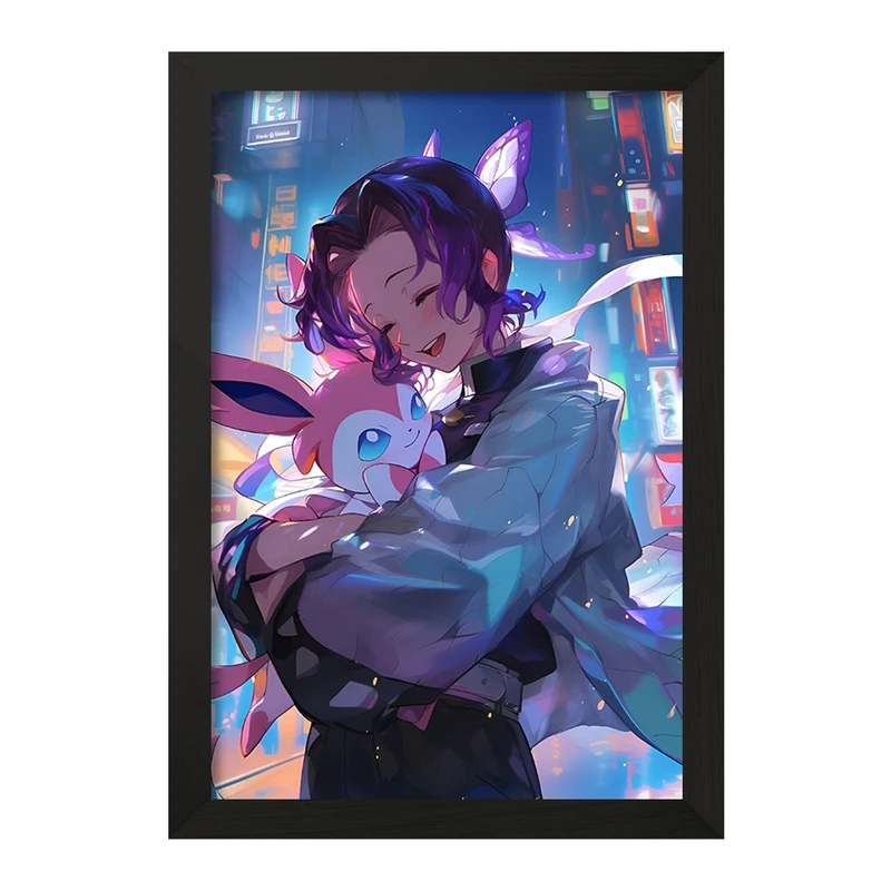 تابلو خندالو مدل انیمه پوکمون (pokemon) کد F9791