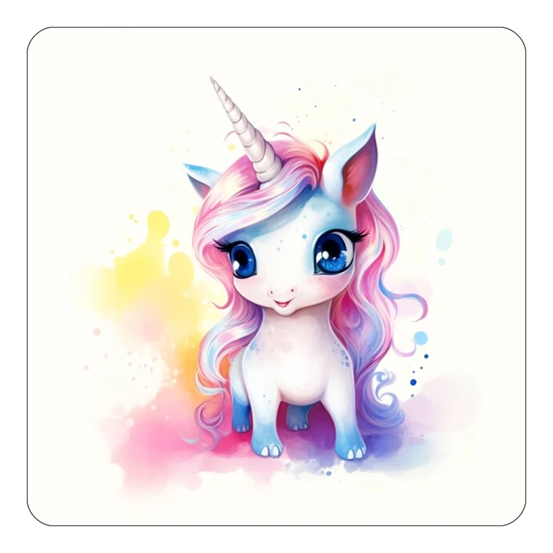 مگنت کاکتی طرح اسب تک شاخ و یونیکورن مدل mp32160