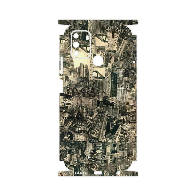 برچسب پوششی ماهوت مدل Collage of Skyscraper-FullSkin مناسب برای گوشی موبایل جی پلاس S10 2022