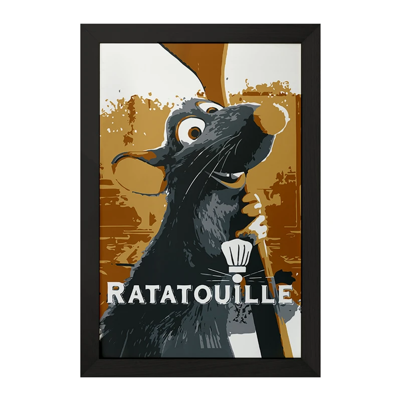 تابلو خندالو مدل موش سرآشپز کد F2250