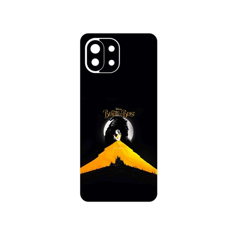برچسب پوششی ماهوت مدل Beauty and the Beast مناسب برای گوشی موبایل شیائومی 11 Lite 5G NE