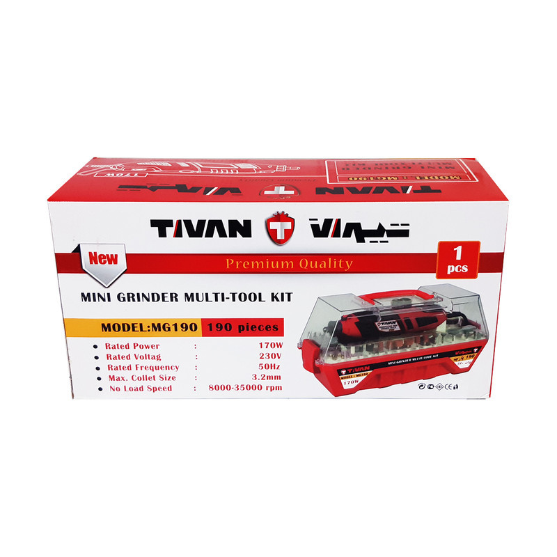 فرز انگشتی تیوان مدل RO - 00190 مجموعه 190 عددی