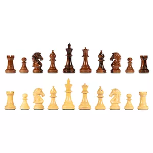 مهره شطرنج مدل چوبی Sinquefield